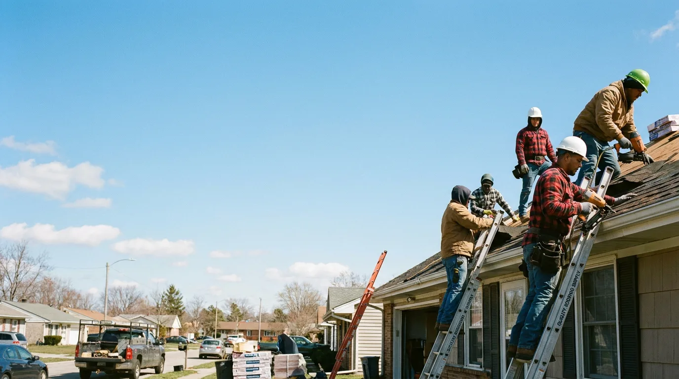 Roofing in La Salle, MI near me